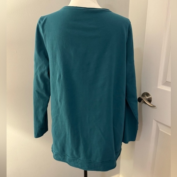 Soft Surroundings green Tunic Size L - Picture 6 of 8
